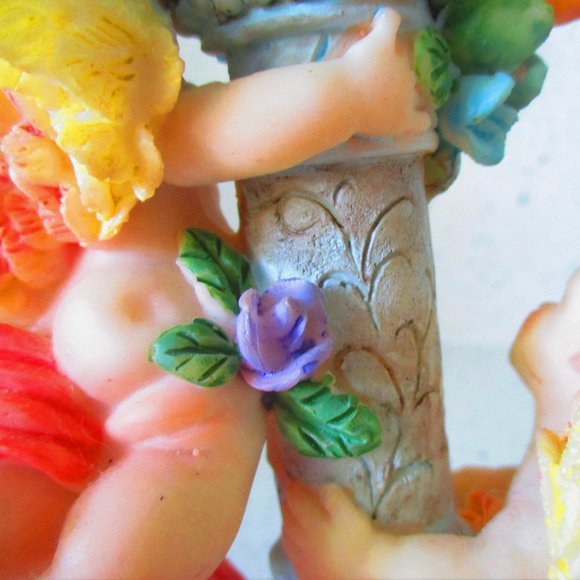 Louis Dionne Cherub Angels Candle Holder - Picture 9 of 9